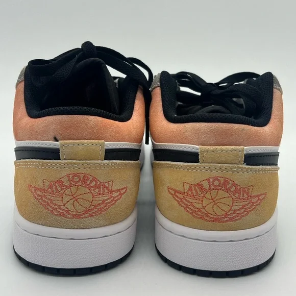 Nike Air Jordan 1 Low SE 'Flight Club' Black Ember DX4334-008 Men's  New no box - Picture 3 of 6